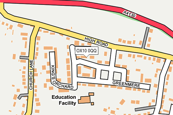 OX10 0QQ map - OS OpenMap – Local (Ordnance Survey)