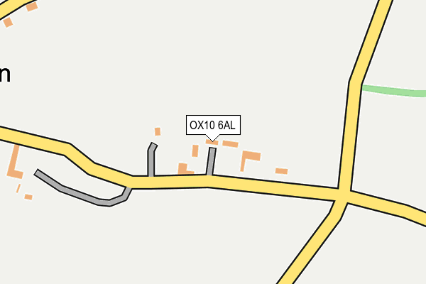 OX10 6AL map - OS OpenMap – Local (Ordnance Survey)