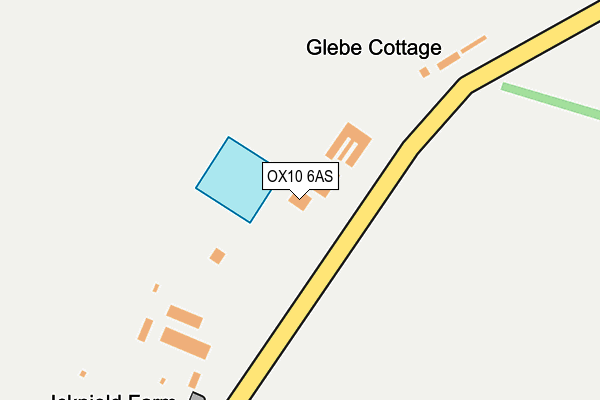 OX10 6AS map - OS OpenMap – Local (Ordnance Survey)