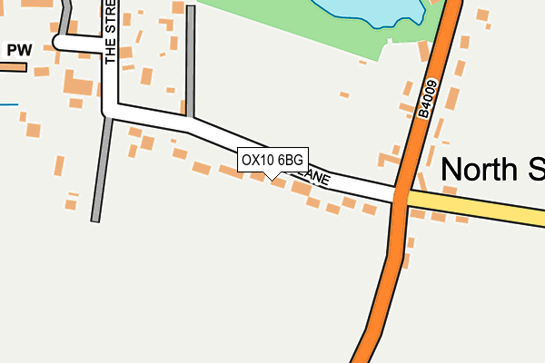 OX10 6BG map - OS OpenMap – Local (Ordnance Survey)