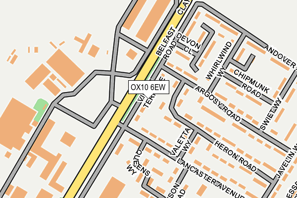 OX10 6EW map - OS OpenMap – Local (Ordnance Survey)