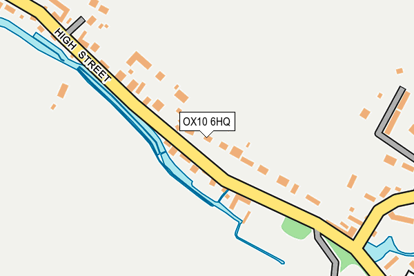 OX10 6HQ map - OS OpenMap – Local (Ordnance Survey)