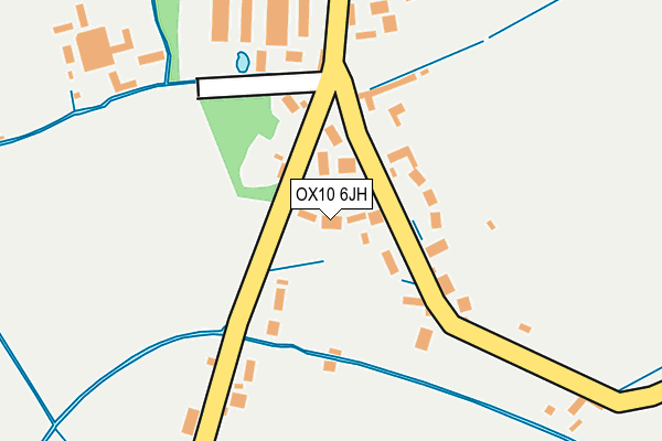 OX10 6JH map - OS OpenMap – Local (Ordnance Survey)