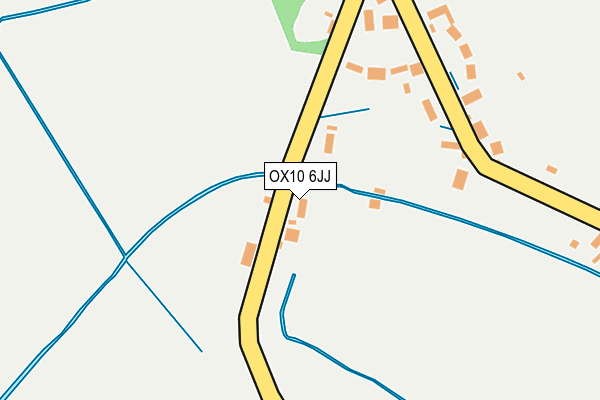OX10 6JJ map - OS OpenMap – Local (Ordnance Survey)