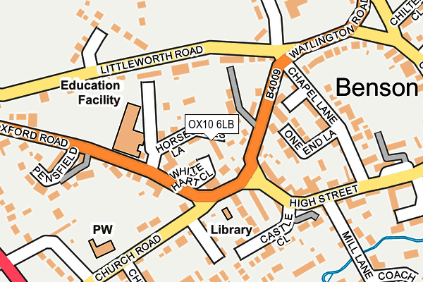 Map of HEATHER EMERSON LIMITED at local scale