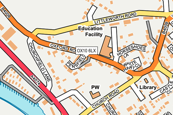 Map of S. GRUNDON (WASTE) LIMITED at local scale