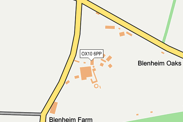 OX10 6PP map - OS OpenMap – Local (Ordnance Survey)