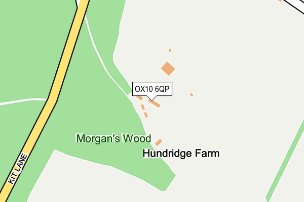 OX10 6QP map - OS OpenMap – Local (Ordnance Survey)