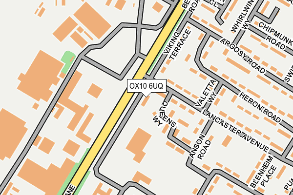 OX10 6UQ map - OS OpenMap – Local (Ordnance Survey)