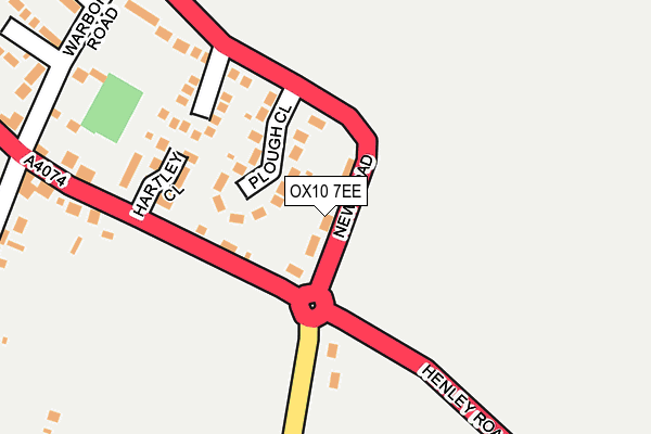 OX10 7EE map - OS OpenMap – Local (Ordnance Survey)