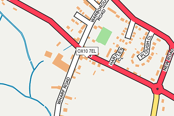 OX10 7EL map - OS OpenMap – Local (Ordnance Survey)