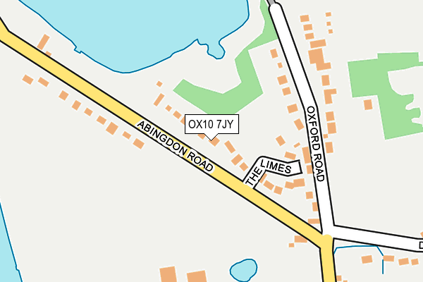 OX10 7JY map - OS OpenMap – Local (Ordnance Survey)