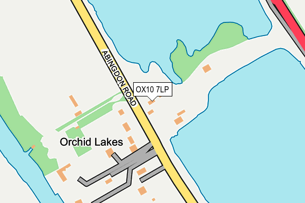 OX10 7LP map - OS OpenMap – Local (Ordnance Survey)