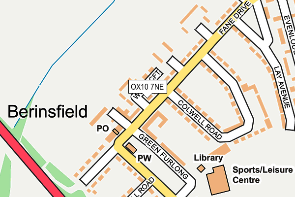 Map of GARDENS BY T LTD at local scale