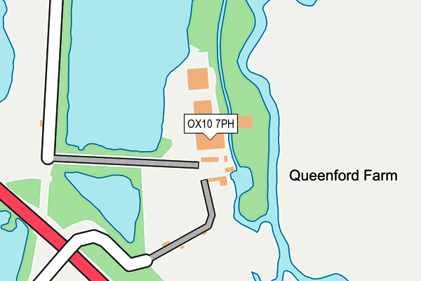 OX10 7PH map - OS OpenMap – Local (Ordnance Survey)