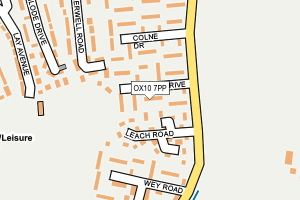 OX10 7PP map - OS OpenMap – Local (Ordnance Survey)