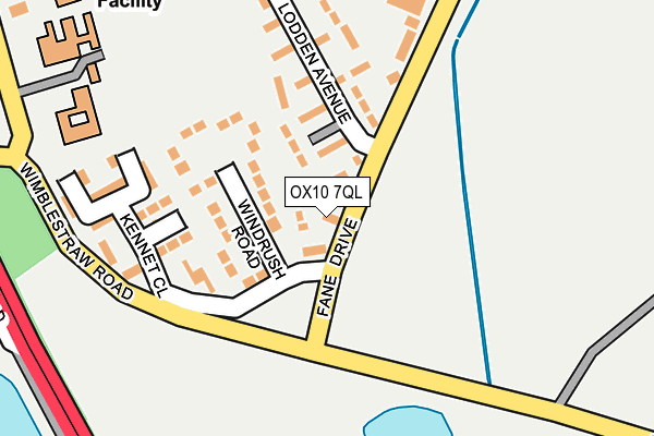 OX10 7QL map - OS OpenMap – Local (Ordnance Survey)