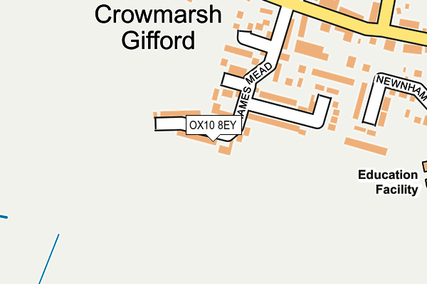 Map of CROWMARSH INVESTMENTS LTD at local scale