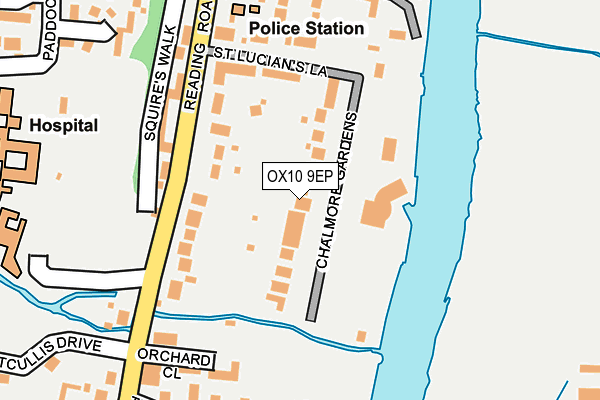 OX10 9EP map - OS OpenMap – Local (Ordnance Survey)