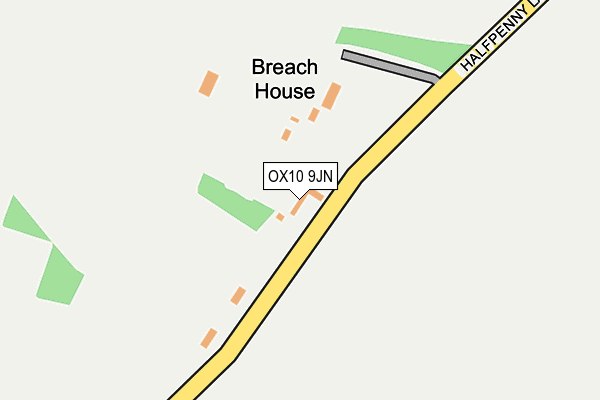 OX10 9JN map - OS OpenMap – Local (Ordnance Survey)