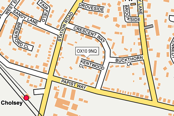 OX10 9NQ map - OS OpenMap – Local (Ordnance Survey)