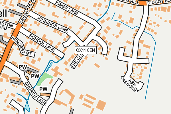 OX11 0EN map - OS OpenMap – Local (Ordnance Survey)