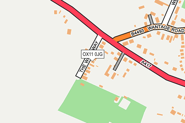 OX11 0JG map - OS OpenMap – Local (Ordnance Survey)