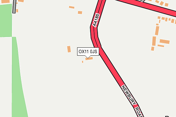 OX11 0JS map - OS OpenMap – Local (Ordnance Survey)