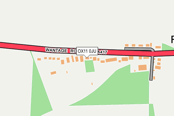 OX11 0JU map - OS OpenMap – Local (Ordnance Survey)