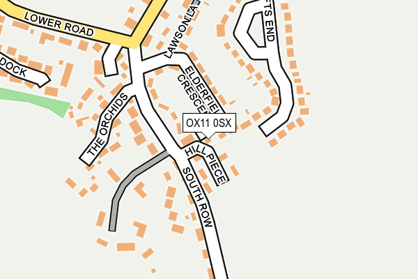 OX11 0SX map - OS OpenMap – Local (Ordnance Survey)
