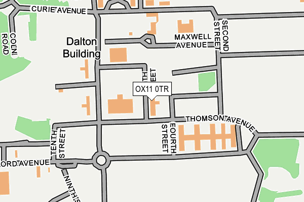 OX11 0TR map - OS OpenMap – Local (Ordnance Survey)