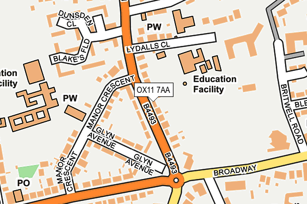 Map of FRASERS RETAIL LIMITED at local scale