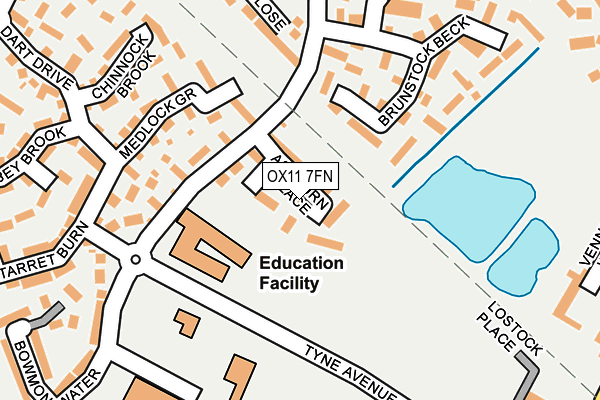 OX11 7FN map - OS OpenMap – Local (Ordnance Survey)