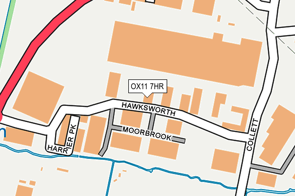 Map of MCCLOSKEY EQUIPMENT LIMITED at local scale