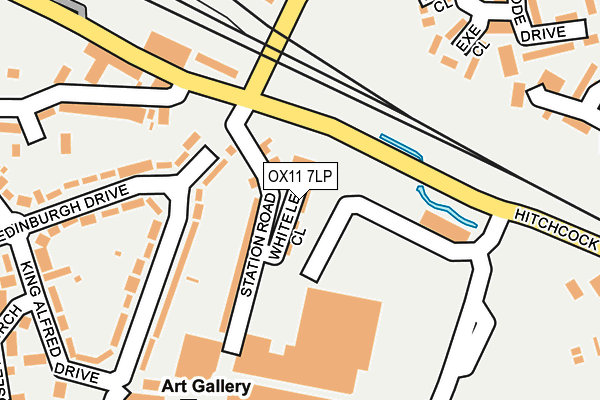 OX11 7LP map - OS OpenMap – Local (Ordnance Survey)