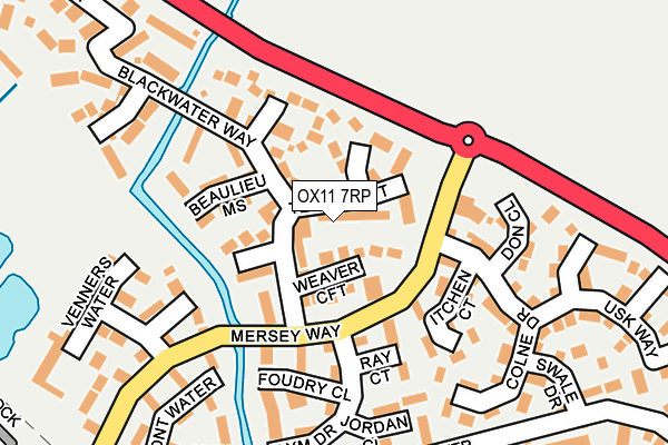 OX11 7RP map - OS OpenMap – Local (Ordnance Survey)