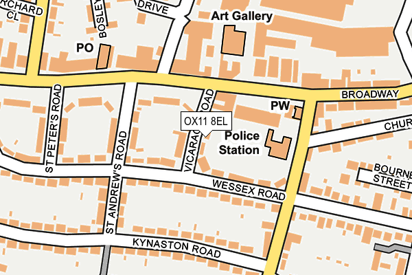 Map of REX GARAGE LTD at local scale