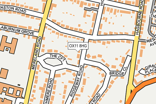 OX11 8HG map - OS OpenMap – Local (Ordnance Survey)