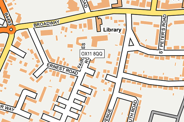 OX11 8QQ map - OS OpenMap – Local (Ordnance Survey)