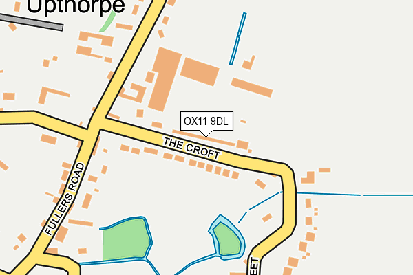 OX11 9DL map - OS OpenMap – Local (Ordnance Survey)