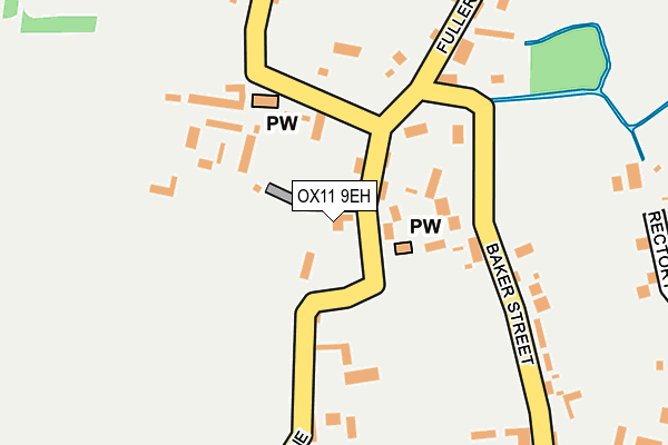 OX11 9EH map - OS OpenMap – Local (Ordnance Survey)