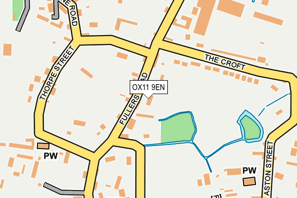 OX11 9EN map - OS OpenMap – Local (Ordnance Survey)