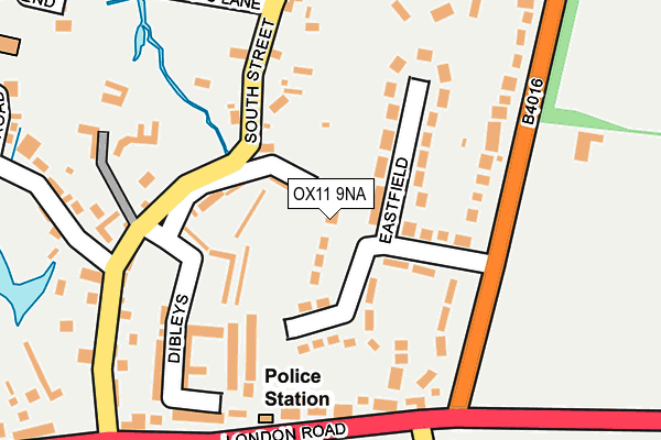 OX11 9NA map - OS OpenMap – Local (Ordnance Survey)