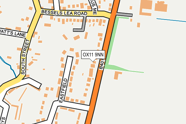 OX11 9NN map - OS OpenMap – Local (Ordnance Survey)