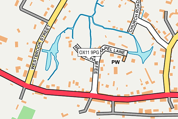 OX11 9PG map - OS OpenMap – Local (Ordnance Survey)