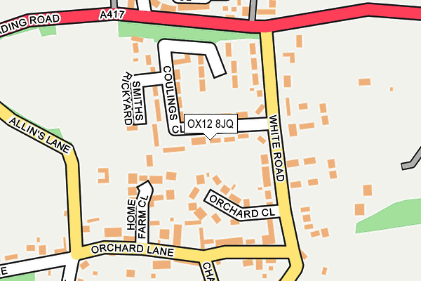 Map of MILTON HILL SKIN CLINIC AND DAY SPA LTD at local scale