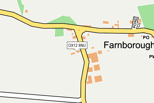 OX12 8NU map - OS OpenMap – Local (Ordnance Survey)