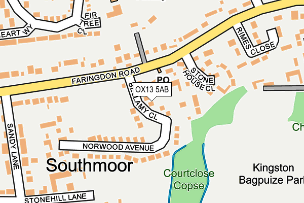 Map of FOREST AND COVE DESIGN LIMITED at local scale
