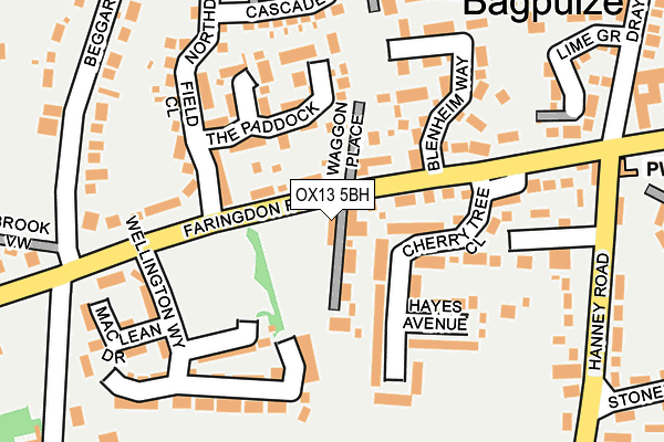 Map of DAVID HANCOX CONSULTING LIMITED at local scale