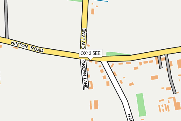 OX13 5EE map - OS OpenMap – Local (Ordnance Survey)